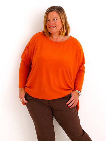 Feinstrick Pullover MOLLY.S  – Softe Haptik – Boxy Style – Gr. 38-50