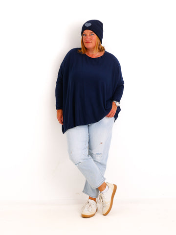 Feinstrick Pullover MOLLY.S  – Softe Haptik – Boxy Style – Gr. 38-50