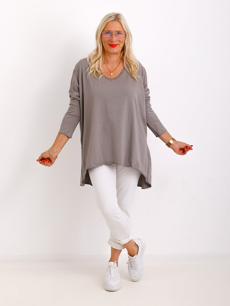 BRENDA Longsleeve - verschiedene Farben