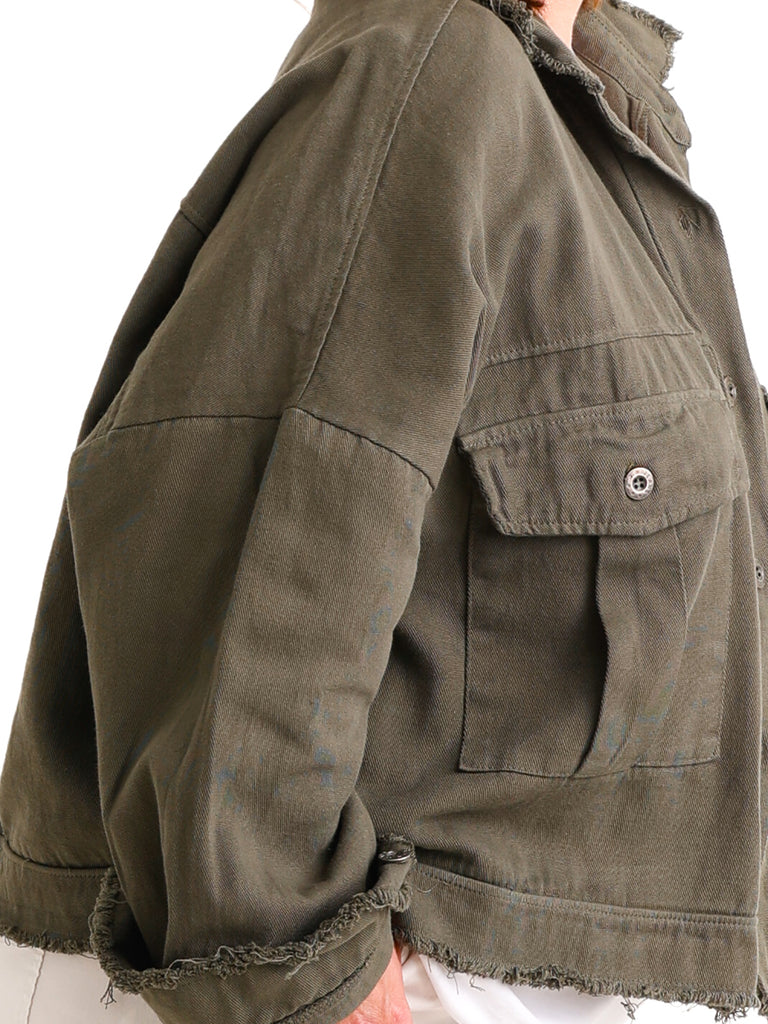 Oversize Jeansjacke ANTONIA – Boxy-Schnitt – Gr. 44/46-50