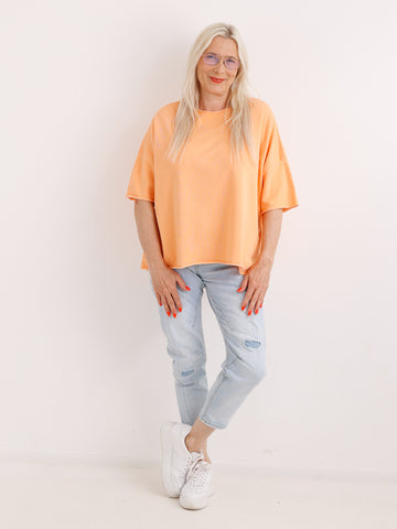 Kurzarm Sweatshirt MURIEL.S - One Size Gr. 38-44