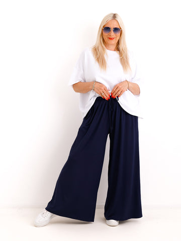 Jersey Marlene-Hose ERIK.S – Viskose-Mix – Extra weites Bein – Gr. 38-48