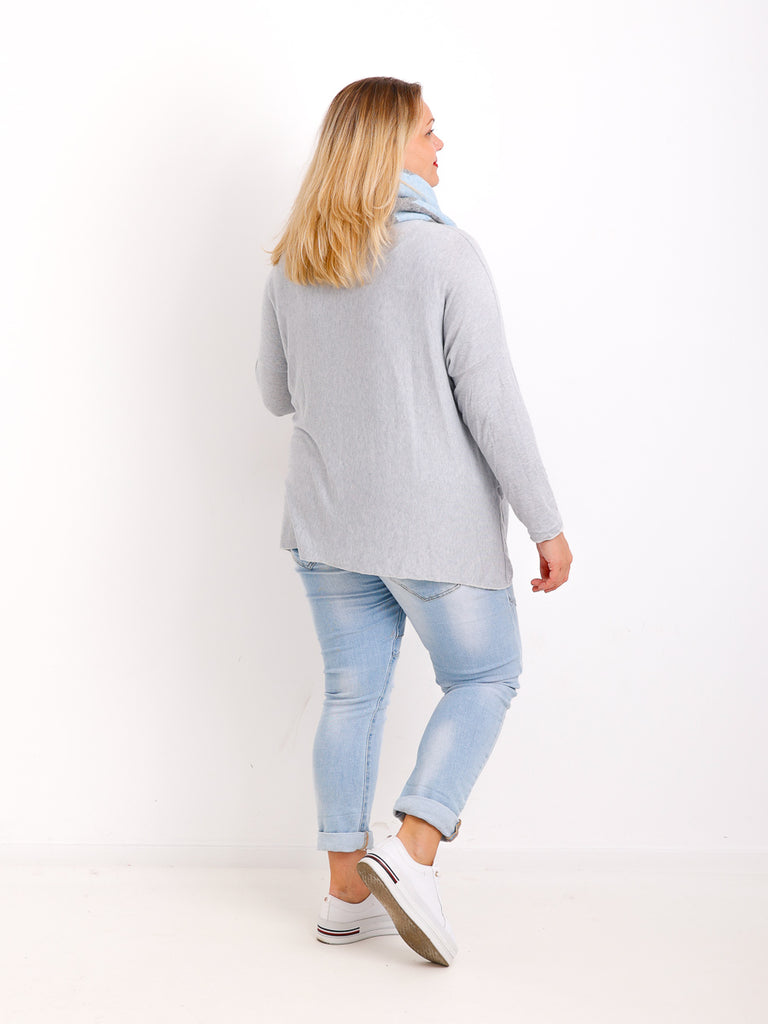 MELINA Longsleeve | Curvy One Size  42-52