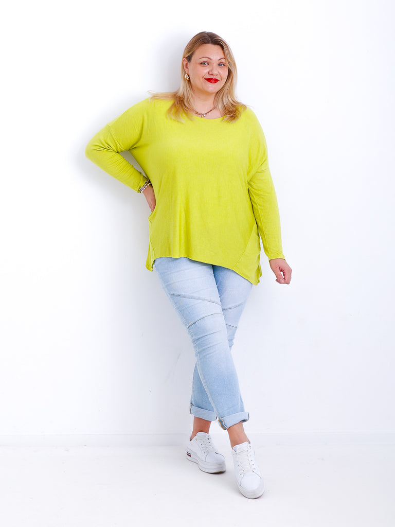 MELINA Longsleeve | Curvy One Size  42-52