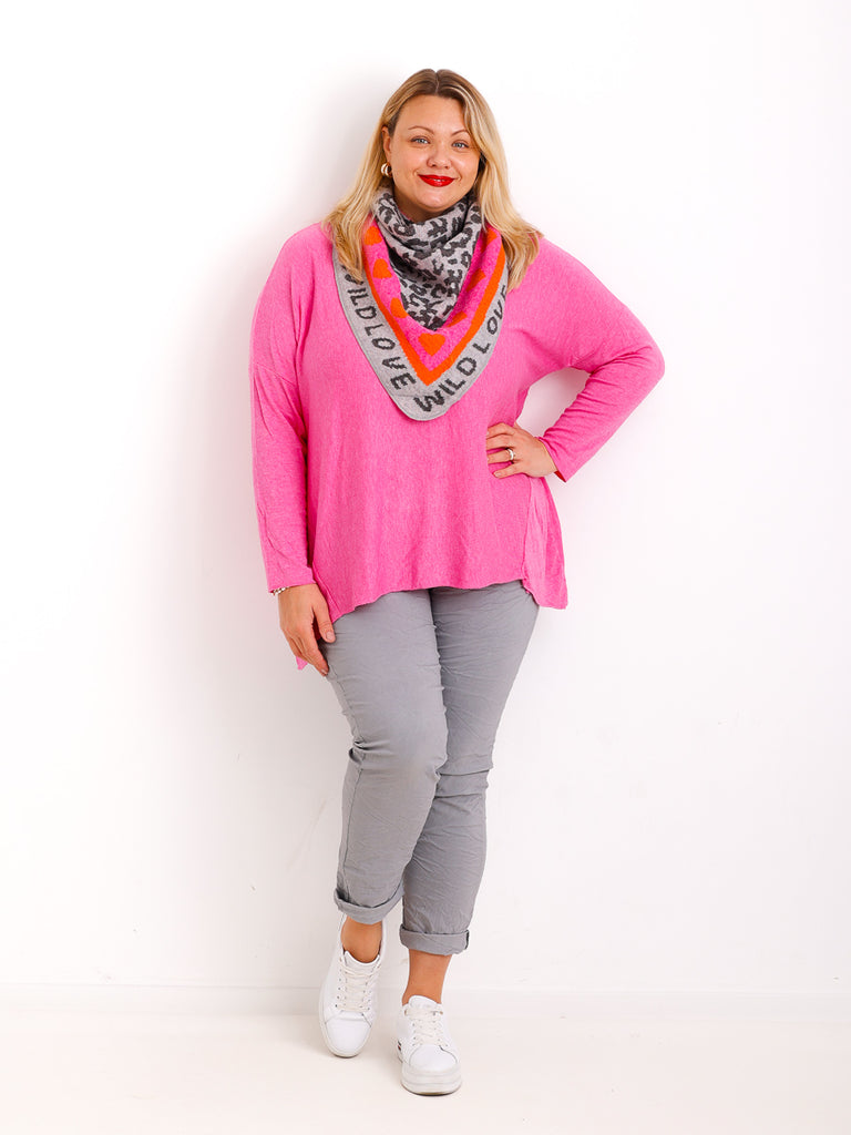 MELINA Longsleeve | Curvy One Size  42-52