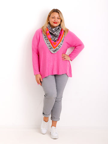 MELINA Longsleeve | Curvy One Size  42-52