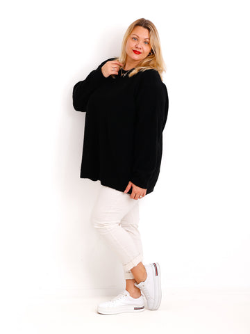 Curvy Size Strickpullover AMELIRA – Kuscheliger Oversize-Look – Gr. 42–48