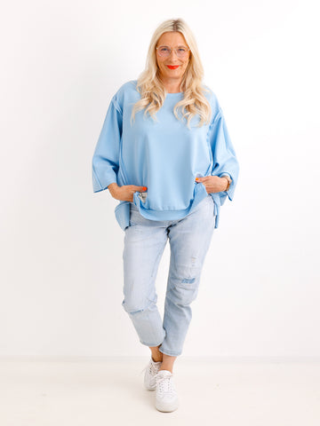 XXL Viskose-Sweatshirt JULE.S – Inside-Out-Nähte – Edler Fall – Gr. 38-52