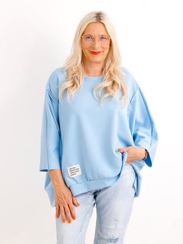 XXL Viskose-Sweatshirt JULE.S – Inside-Out-Nähte – Edler Fall – Gr. 38-52