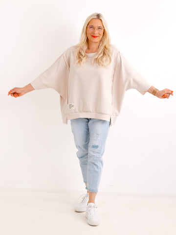 XXL Viskose-Sweatshirt JULE.S – Inside-Out-Nähte – Edler Fall – Gr. 38-52