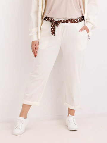 Curvy Jersey-Zweiteiler LANA.S – Bomberjacke & Utility-Hose – Gr. 42-48/50