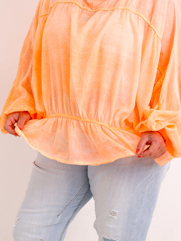 Oversize-Tunika LUNA.S – 100 % Baumwolle – Fledermausärmel – Gr. 38-48
