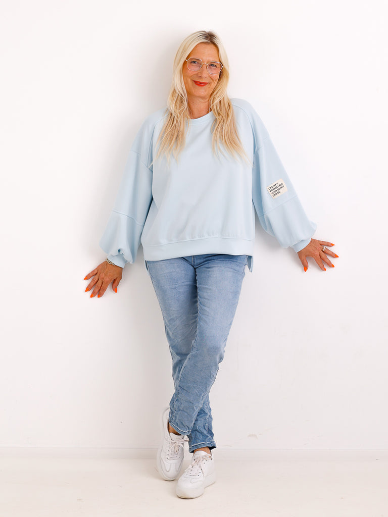 Sweatshirt BETH.S – Soft Touch & Oversize-Liebe - Gr. 36-44