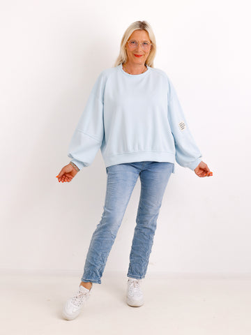 Sweatshirt BETH.S – Soft Touch & Oversize-Liebe - Gr. 36-44