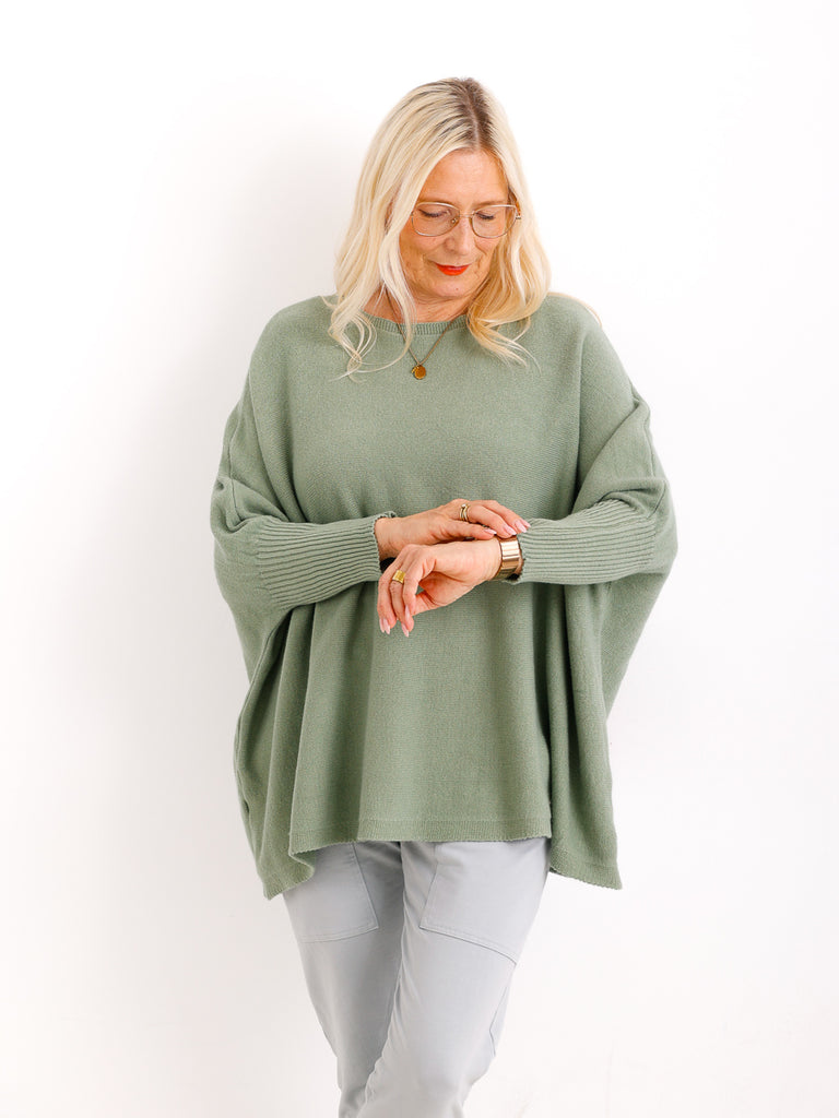 KITTY Strickpullover - One Size (38 -48) - in vielen Farben