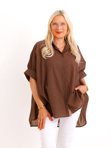 Bluse JOLINA.S – Luftige Lieblingsbluse aus Tencel & Baumwolle – Gr. 40-50