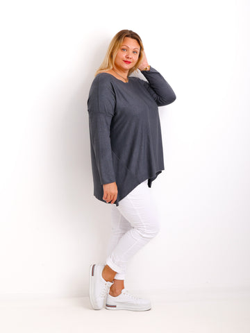MELINA Longsleeve | Curvy One Size  42-52