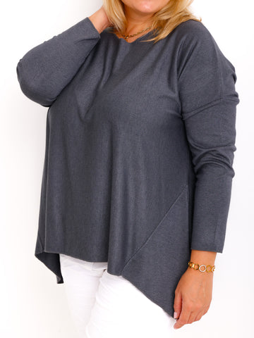 MELINA Longsleeve | Curvy One Size  42-52