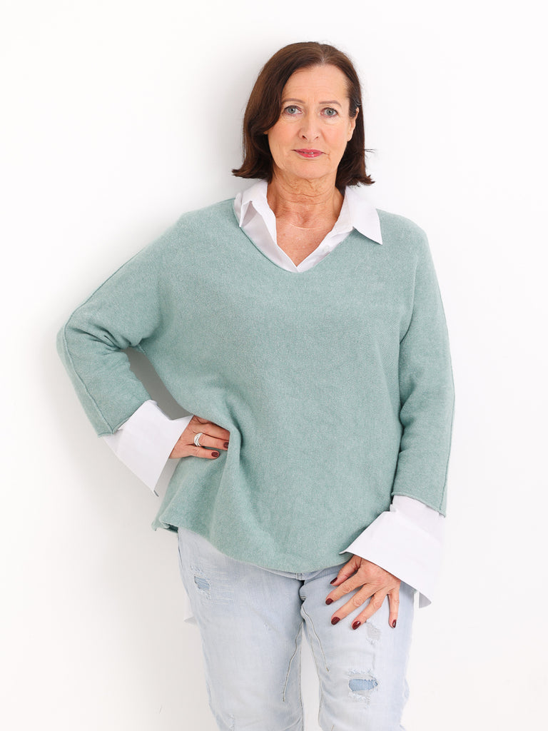Feinstrick-Pulli FLORENTINE.S – Soft-Touch – Gr. 38-48