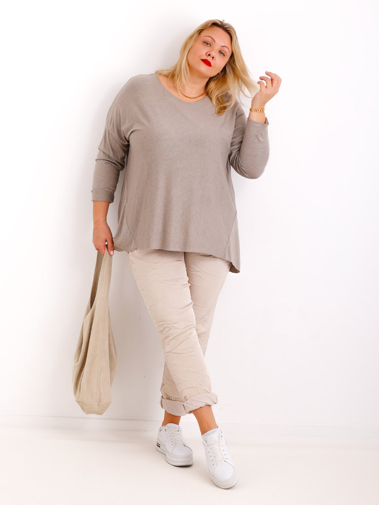 MELINA Longsleeve | Curvy One Size  42-52
