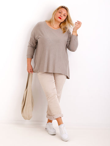 MELINA Longsleeve | Curvy One Size  42-52