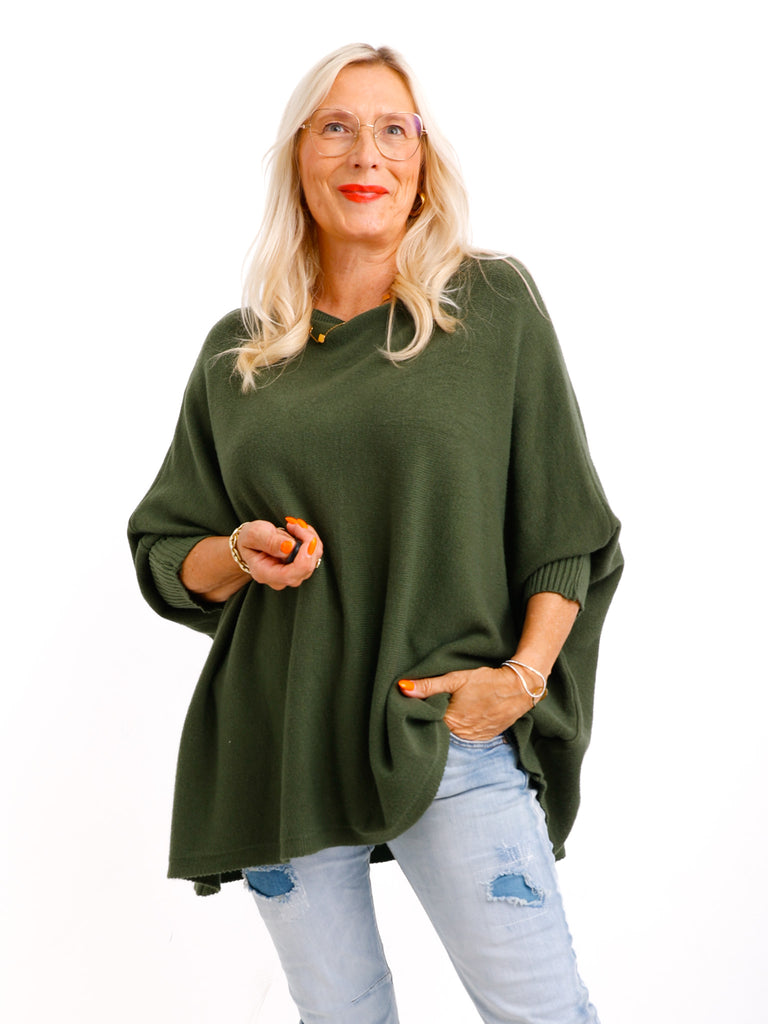 KITTY Strickpullover - One Size (38 -48) - in vielen Farben