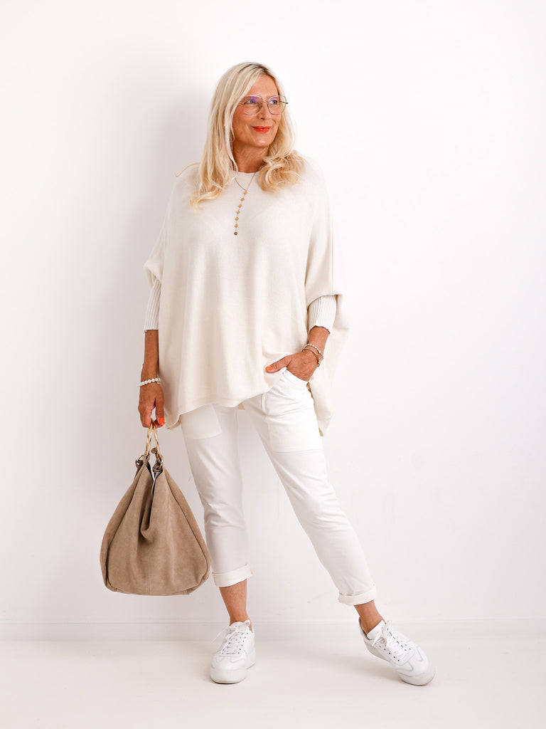 KITTY Strickpullover - One Size (38 -48) - in vielen Farben
