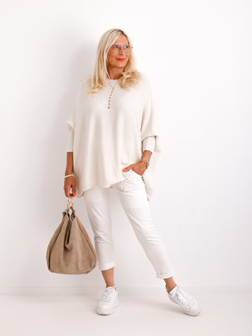 KITTY Strickpullover - One Size (38 -48) - in vielen Farben
