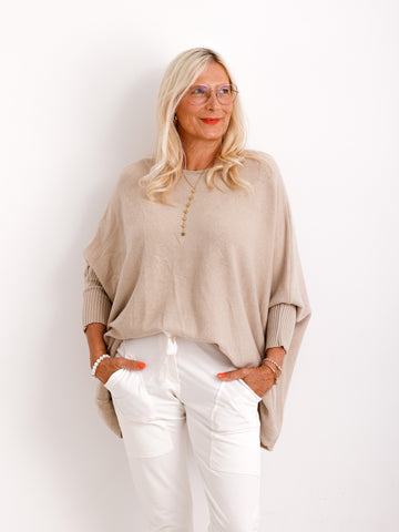 KITTY Strickpullover - One Size (38 -48) - in vielen Farben