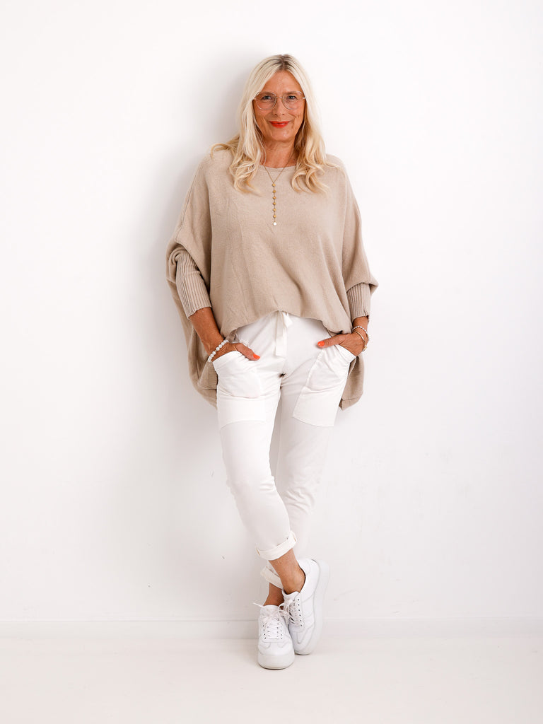 KITTY Strickpullover - One Size (38 -48) - in vielen Farben