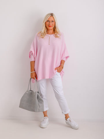 KITTY Strickpullover - One Size (38 -48) - in vielen Farben