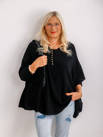 KITTY Strickpullover - One Size (38 -48) - in vielen Farben