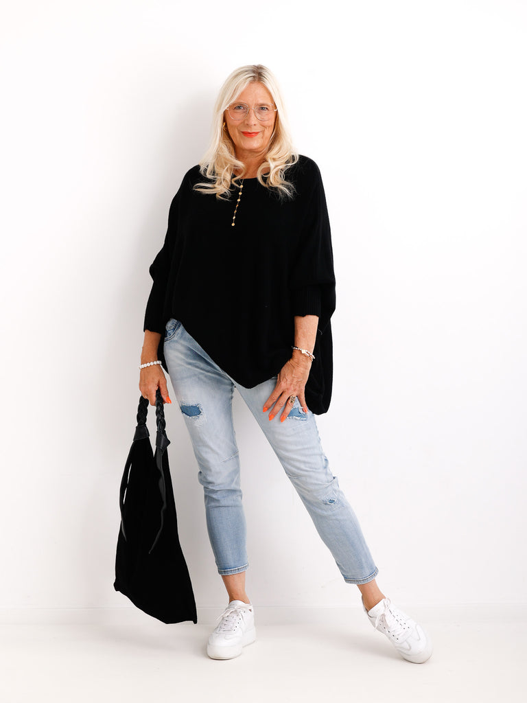 KITTY Strickpullover - One Size (38 -48) - in vielen Farben