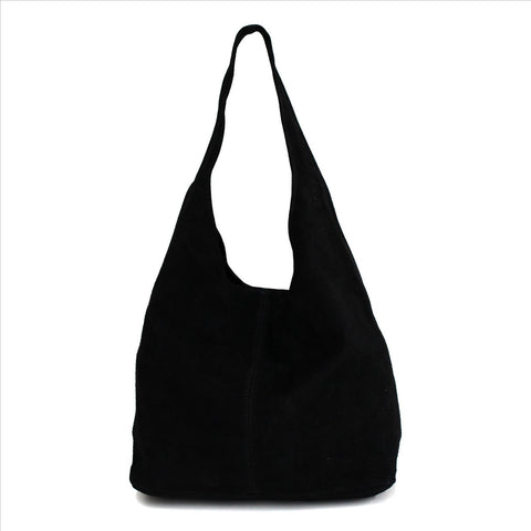 LACY Wildleder-Shopper – Lässige Hobo-Bag mit Innentasche
